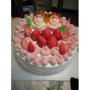 画像: 記念日のケーキ　